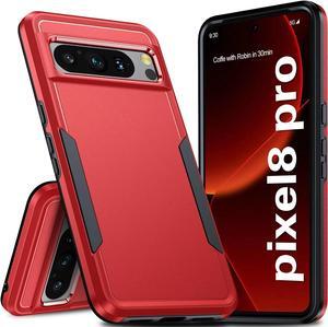 Entronix Case Compatible with Pixel 8 Pro - Soft-Touch Dual-Layer Sleek Cover