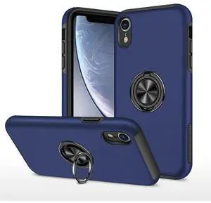 Entronix Case Compatible with iPhone XR - 360º Circular Ring Gripstand