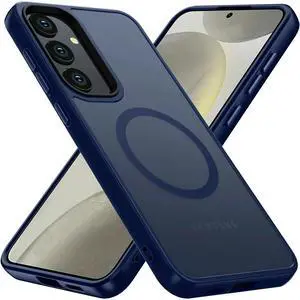 Entronix [Magnetic] Case Compatible with Galaxy S25 - Translucent Frosted Matte