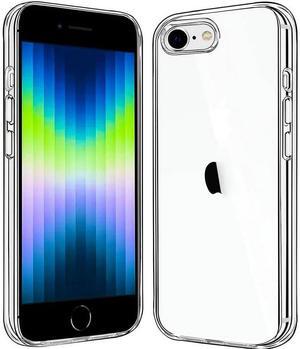Entronix Case Compatible with iPhone 8/7/SE - [Hard Back] Thick Clear