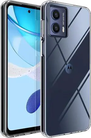Entronix Case Compatible with Moto G Power 2023 - [Hard Back] Clear Cover