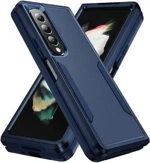 Entronix Case Compatible with Galaxy Z Fold 4 - Soft-Touch Dual-Layer Sleek Cover