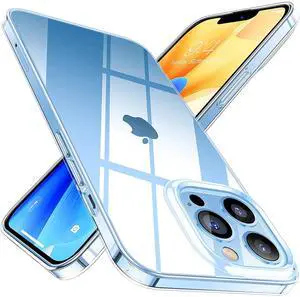 Entronix Case Compatible with iPhone 13 Pro Max - [Hard Back] Slim Clear