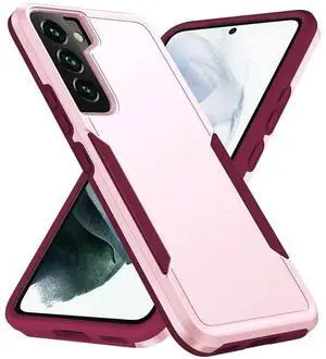 Entronix Case Compatible with Galaxy S24 - Soft-Touch Dual-Layer Sleek Cover