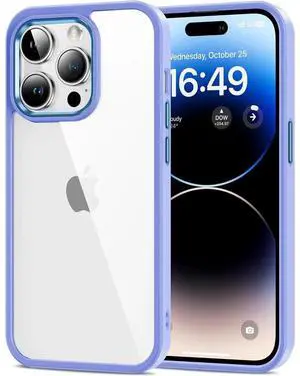 Entronix Case Compatible with iPhone 16 Pro Max - [Clear Back] Impact Chrome Frame