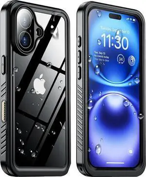 Entronix Case Compatible with iPhone 16 - IP68 Waterproof Protection