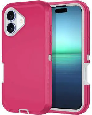 Entronix Case Compatible with iPhone 16 Plus - Triple-Layer Heavy Duty Protection