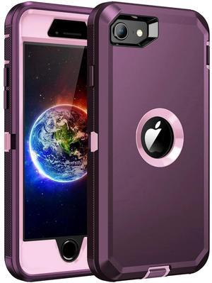 Entronix Case Compatible with iPhone 8/7/SE - Triple-Layer Heavy Duty Protection