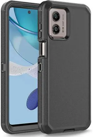 Entronix Case Compatible with Moto G Power 2024 - Triple-Layer Heavy Duty Protection