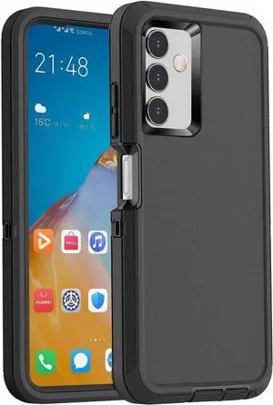 Entronix Case Compatible with Galaxy A72 - Triple-Layer Heavy Duty Protection