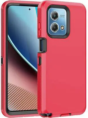 Entronix Case Compatible with Moto G Power 2024 - Triple-Layer Heavy Duty Protection