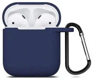 Entronix Case Compatible with AirPods 1st/2nd Gen - Soft-Touch Liquid Silicone