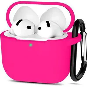 Entronix Case Compatible with AirPods 4th Gen - Soft-Touch Liquid Silicone