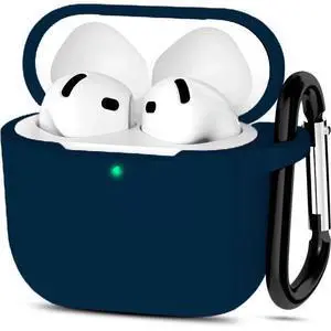 Entronix Case Compatible with AirPods 4th Gen - Soft-Touch Liquid Silicone