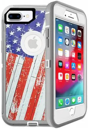 Entronix Case Compatible with iPhone 8 Plus/7 Plus - Triple-Layer Heavy Duty Protection