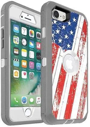 Entronix Case Compatible with iPhone 8/7/SE - Triple-Layer Heavy Duty Protection