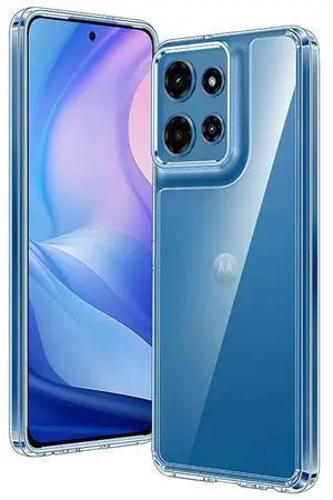 Entronix Case Compatible with Moto G Power 2025 - [Hard Back] Clear Cover
