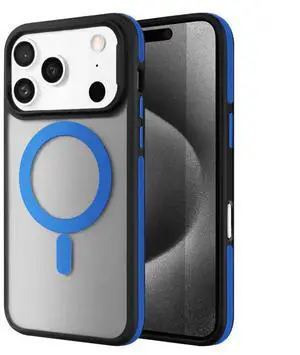 Entronix [Magnetic] Case Compatible with iPhone 17 Pro Max - Translucent Matte Back w/ Rugged Edges