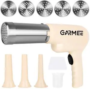 Electric Pasta Maker Machine Noodle Maker - Automatic Spaghetti Maker Pasta Roller Kitchenaid Attachment All-in-One Cordless Homemade Pasta Machine