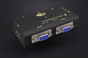 cKL kvm switcher, 2-port VGA, 2-in-1-out, multi-computer host monitor, usb multi-functional switcher, wireless keyboard, mouse, printer, audio shaker, CKL-21UA