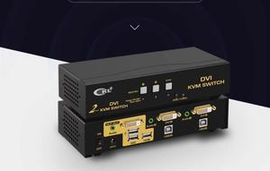 DVI switcher, 2-in-1-out, KVM switcher, high-definition computer switcher, industrial switcher, CCL-92D