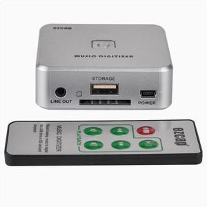 The ezcap241 audio recording box can convert analog audio to digital format with just one click. It is easy to operate and get started with