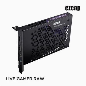 ezcap324B high-definition HDMI video capture card for live streaming on PS5, Switch and PC games on Douyu