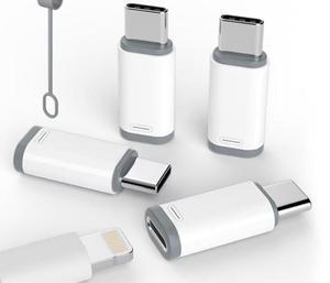 3 Pack Lightning to USB C Charging Adapter for iPhone 16/16 Pro/15/15 Pro iPad Pro iPad Air 5/4 Galaxy S24 USB C Male to Lightning Female Fast Charging & Data Transfer Adapter Not for Audio/OTG