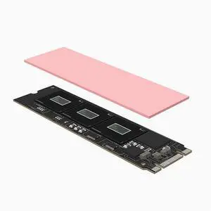 M.2 Silicone grease pad thermal pad Solid State Drive SSD heat sink Silicone pad Thermal pad m2 heat pad 70*22*0.5mm (Thermal conductivity: 10.8W/M.K-M2 2280 Special)