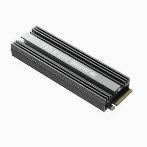 M.2 solid-state Drive ultra-thin heat sink (9mm thick) nvme thermal conductive aluminum Jacket M2 2280 ssd heat sink PS5 Black