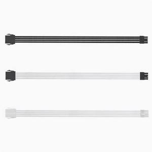 TEUCER computer case power supply graphics card 8-pin extension cable adapter power supply 6+ 2pin module extension cable(Only 1pack)