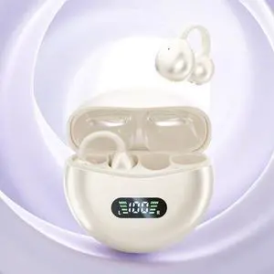 Bluetooth 5.4 spherical OWS open-ear clip-on Bluetooth headphones are cross-border wireless headphones Skin Tone