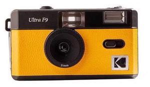 Kodak F9 Retro point-and-shoot camera with 135 film and Flash, suitable for beginners (film and battery not included) yellow