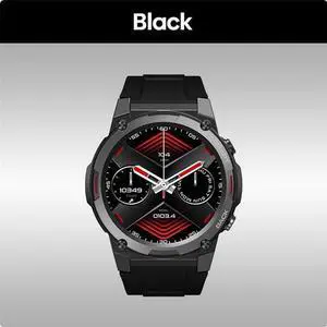 Zeblaze Global Version Smart Watch 1.43Display Bluetooth Phone Calls Black