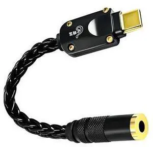 Type-C to 3.5mm CS46L41 chip DAC decoder ear amplifier adapter HIFI digital audio adapter