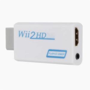 The WII TO HDTV supports an HD 1080P converter White