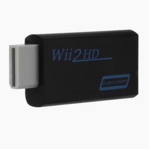 The WII TO HDTV supports an HD 1080P converter  Black