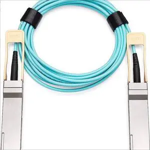 The MFS1S00-H010V high-speed active optical cable supports the IB HDR programmable hot-swappable design