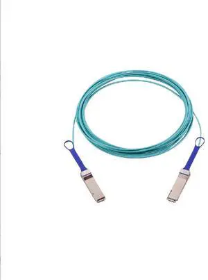 The MFA1A00-C015 QSFP28 active optical cable is compatible with NVIDIA Myros switch IB optical cables