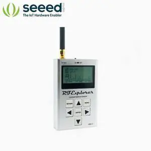 The RF Explorer WSUB1G  model 2.4G handheld spectrum analyzer produced by seeedstudio