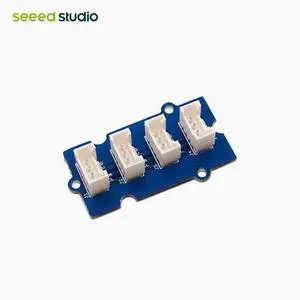 The Grove-I2C 4-interface expansion board I2C_Hub arduno is compatible with seeedstudio