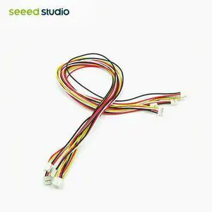 Grove 4pin master-to-female tape buckle 50CM connecting wire (5 PCs per Pack)