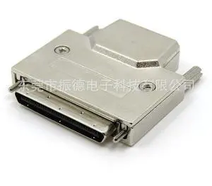 VHDCI68P male head small 68 main body upper and lower shell with screw wire type complete set connector