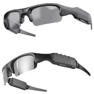 Cycling Camera Glasses 1080P HD - WiFi Sports Sunglasses with APP, IPX5 Waterproof, 120° Wide Angle, 2.5Hrs Recording for Bike Riding/Motorcycle