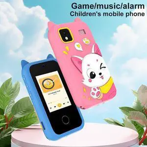 Kids Camera Phone - Dual Lens HD Camera, Educational Games, Shockproof Silicone Case,