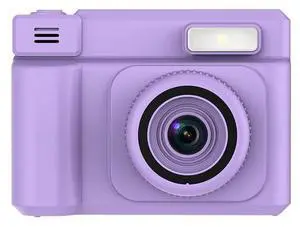 Children's Polaroid camera with half-color printing for taking photos and recording videos. High-quality appearance level. Children's cartoon camera as a gift. PUPLE