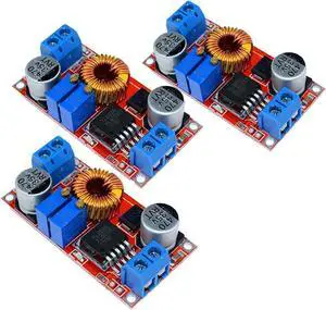 3pcs XL4015 5A DC to DC CC CV Lithium Battery Step Down Charging Board Led Power Converter Charger Step Down Module