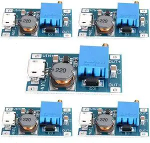 5pcs DC-DC Step Up Converter Booster Power Supply Module Boost Step-up Board MAX Output 28V 2A