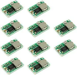 10pcs RC Airplane Module Mini 360 DC-DC Buck Converter Step Down Module MP2307 4.75V-23V to 1V-17V