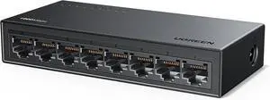 UGREEN Ethernet Switch, 8 Port Gigabit Ethernet Splitter, Plug & Play, Wall Mount & Desktop Network Switch Hub, Unmanaged, Compact, with LED, Fanless Quiet, for Internet Cable, Laptop, Router, NAS UGREEN Ethernet Switch, 8 Port Gigabit Ethernet Splitter, Plug & Play, Wall Mount & Desktop Network Switch Hub, Unmanaged, Compact, with LED, Fanless Quiet, for Internet Cable, Laptop, Router, NAS